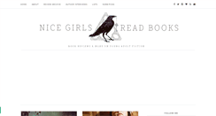 Desktop Screenshot of nicegirlsreadbooks.com